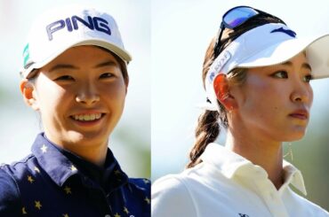 【渋野日向子】【女子ゴルフ】渋野日向子と原英莉花‼️ 2020年 日本女子ゴルフ最終戦 第2日