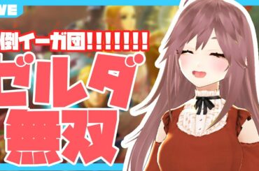 #4 ゼルダ無双 厄災の黙示録 Hyrule Warriors: Age of Calamity 初見実況 イーガ団のアジトに乗り込むぞ～!!! カデちゃんねる 女性実況