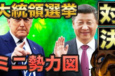巨大勢力関係図【アメリカ大統領選】