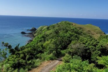 大河ドラマ『西郷どん』のロケ地でもある、奄美大島の「宮古崎」の展望台から見える絶景です！(#^.^#)！