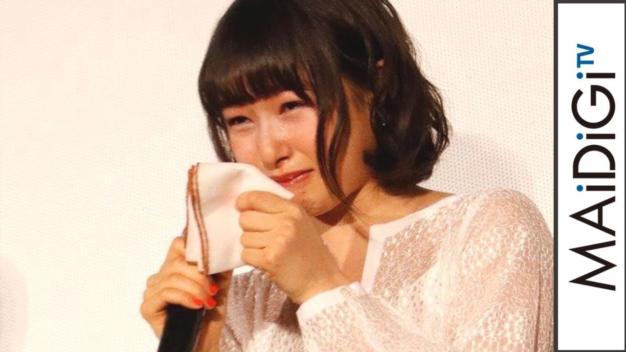 桜井日奈子、母親からの手紙に感涙　吉沢亮はハンカチ手渡す　映画「ママレード・ボーイ」公開記念舞台あいさつ2