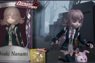Identity V | Mechanic 'Chiaki Nanami' A-Tier Costume Gameplay! | Danganronpa Crossover II Event