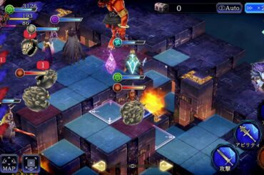 【FFBE幻影戦争】【Esper】Ifrit 3 star battle.