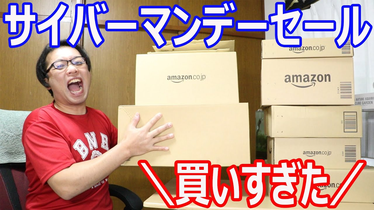 Amazonブラックフライデー＆サイバーマンデーセールで爆買い　　　後編