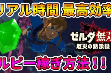 【ゼルダ無双】時間効率最高のルピー稼ぎ方法！！【実況プレイ】厄災の黙示録 #27 Nintendo Switch