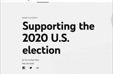 アメリカ大統領選挙で「セーフハーバー期限」を迎えたことを受け、YouTubeが「トランプ勝利」を叫ぶデマ動画を禁止することを表明しました。詳細は以下から。 アメリカ大統領では現地時間12月8日に各州が