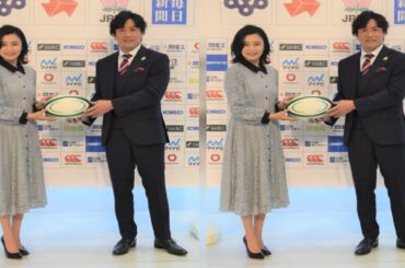 タレント・小島瑠璃子（２６）が１２日、大阪市の毎日放送（ＭＢＳ）で、２７日に開幕する「第１００回全国高校ラグビー大会」（大阪・花園ラグビー場）のハイライト番組（試合開催日および決勝前日の深夜放送）の発
