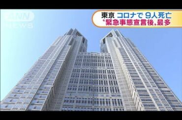 東京都で9人死亡　「緊急事態宣言」解除後では最多(2020年12月16日)