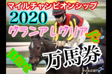 競輪じゃないです。『競馬』マイルチャンピオンシップ2020 プリケツ予想で目指せ万馬券！〜グランアレグリア〜編