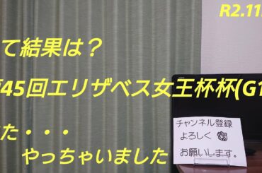第45回エリザベス女王杯(G1)11R芝2200右 阪神 2020.11.15　結果