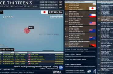 2020-12-20 01:54:24 UTC | M 5.1 - Katsuura, Japan | Force Thirteen Earthquakes