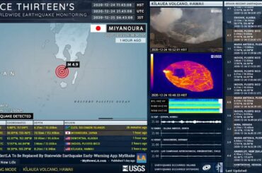 2020-12-24 20:38:30 UTC | M 4.9 - Miyanoura, Japan | Force Thirteen Earthquakes
