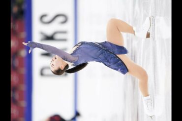 ✅  女子ショートプログラム（ＳＰ）が行われ、初優勝を狙う１８年世界選手権銀メダルで、昨年２位の樋口新葉（１９）＝明大＝は冒頭の３回転半ジャンプ（トリプルアクセル）の転倒などが大きく響き、６１・５３点