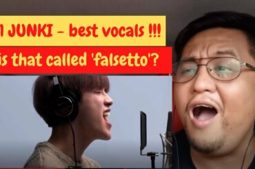 simply the best vocals - JO1 Junki (河野 純喜) - Voice (君の声) / THE FIRST TAKE - Reaction
