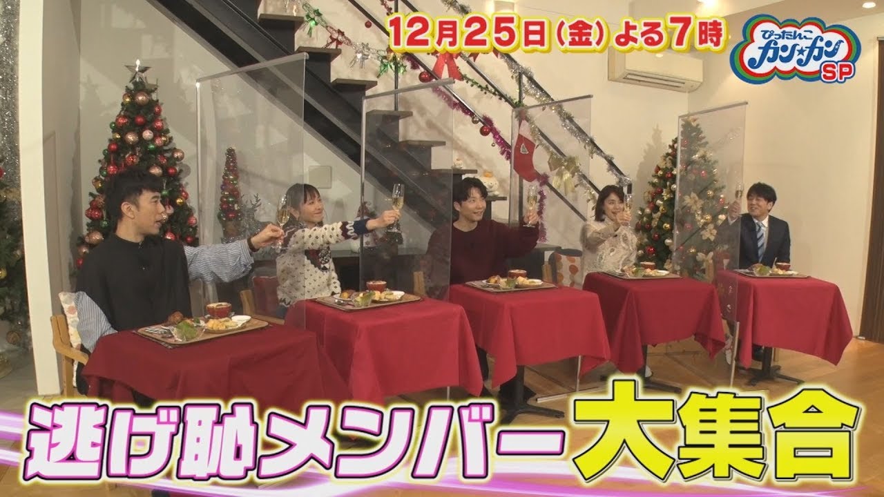 ぴったんこカン・カン　クリスマススペシャル 2020年12月25日【ゲスト：新垣結衣＆星野源 他】