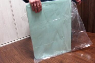 ニトリの珪藻土バスマット　アスベスト含有品の保管方法