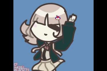 Chiaki Nanami dances to Caramelldansen