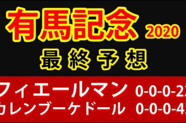 【有馬記念2020予想】フィエールマン、カレンブーケドール、ラッキーライラックの「消耗度」をあらわすデータ掲載。ラストはお決まりのあのデータが締める！
