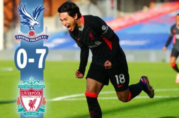 Minamino Takumi | 南野拓実がプレミアリーグで初ゴール! クリスタル・パレス vs リヴァプール Crystal Palace VS Liverpool 0-7