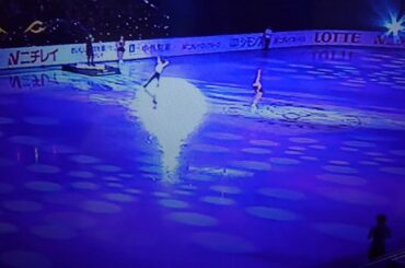 #全日本フィギュアスケート #羽生結弦 #紀平梨花 #メダリストオンアイス  二人で片手側転