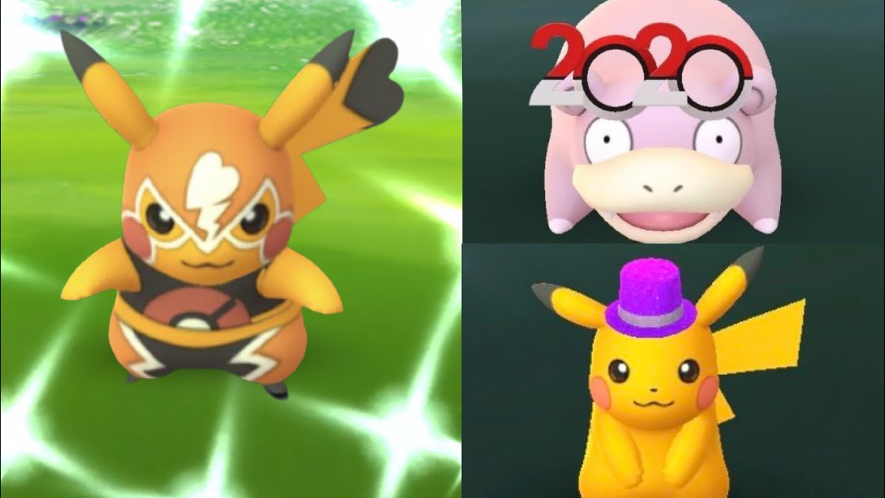 ポケモンgo レア度がヤバイ 激レアの色違いマスクドピカチュウ実装へ 今年ラストのニューイヤーイベント開始を生実況でお届け 色違いヤドン ピカチュウ Yayafa ポケモンgo レア度がヤバイ 激レアの色違いマスクドピカチュウ実装へ 今年ラストのニューイヤーイベント開始を生実況でお届け 色違いヤドン ピカチュウ Yayafa