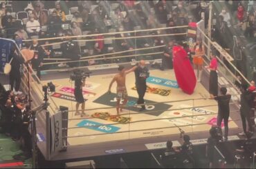 RIZIN26 現地映像　朝倉未来vs弥益ドミネーター聡志　埼玉スーパーアリーナ#RIZIN26#