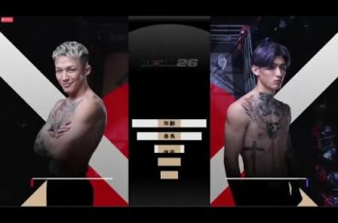 萩原京平 vs. 平本蓮 【RIZIN. 26】Full Fight K.O