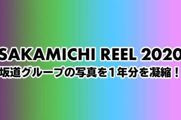 SAKAMICHI REEL 2020 〜乃木坂46・日向坂46・櫻坂46（欅坂46）の1年分の写真を凝縮！〜