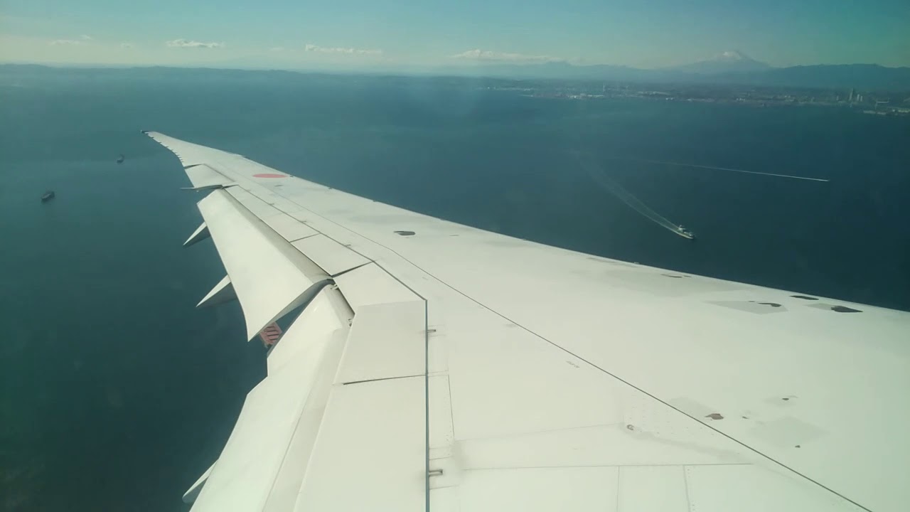 ANA　羽田空港A滑走路離陸