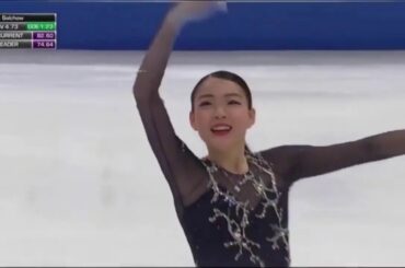 紀平梨花選手 逆転優勝 四大陸選手権2019