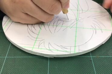 南野秀一臉部（縮時） #幽遊白書 #藏馬 #押繪練習