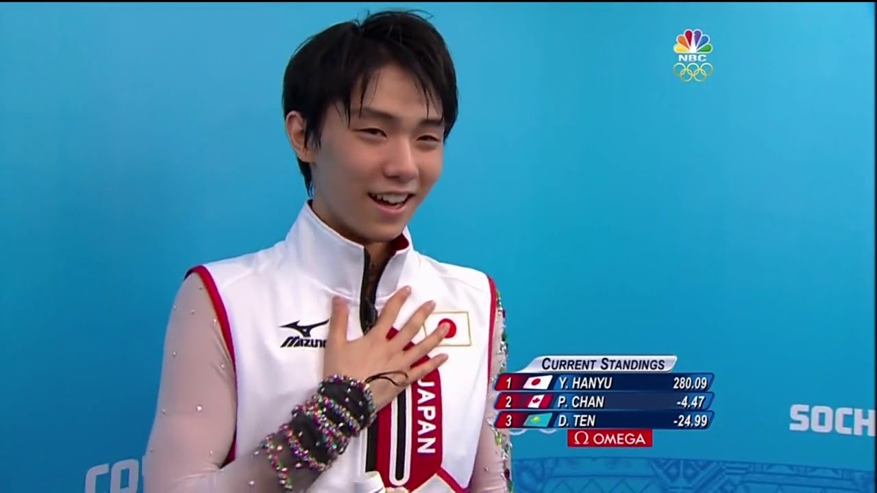 羽生結弦 2013 14 OG Hanyu, Yuzuru FS Backstage JPN NBCHD