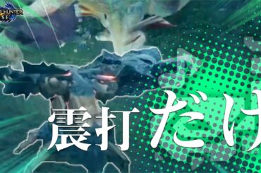 モンハンライズは震打だけで勝てるゲームです【モンスターハンターライズ】