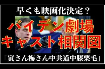 【バイデン劇場を10倍楽しく】2020大統領選挙の関係者一覧をまとめてみた。相関図も作ったよ。「寅さん梅さん中共道中膝栗毛」
