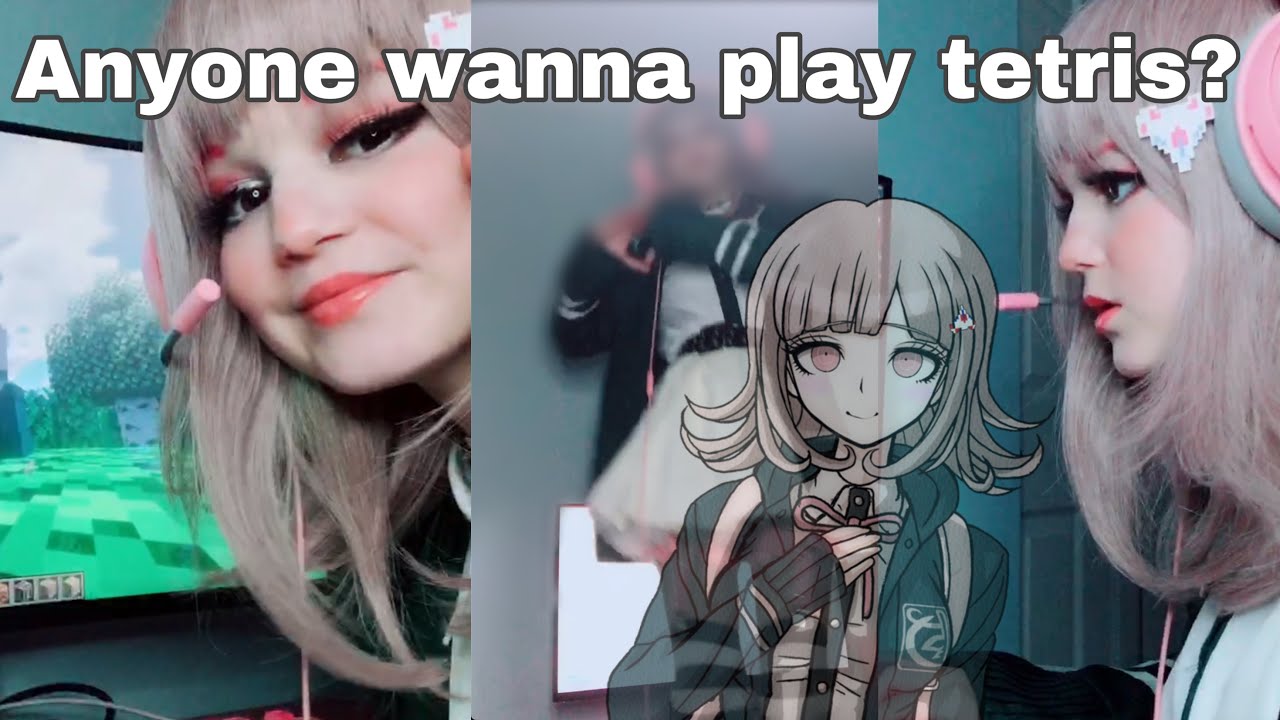 Chiaki Nanami cosplay GRWM/Danganronpa😝
