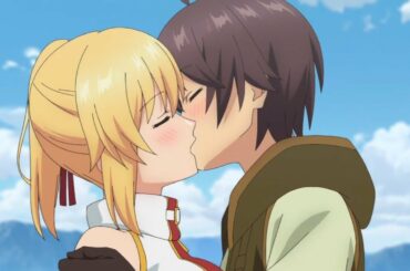 Ciuman penghilang rasa sakit | Momen lucu romantis anime | 俺だけ入れる隠しダンジョン