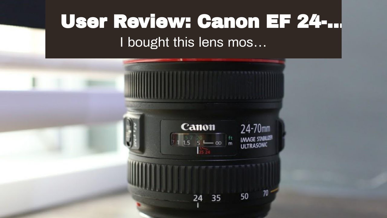 User Review: Canon EF 24-70mm f/4L is USM Lens(Japan Import-No Warranty)