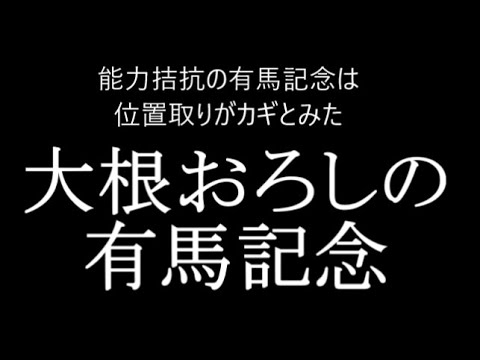 【競馬予想】有馬記念2020【大根おろし】