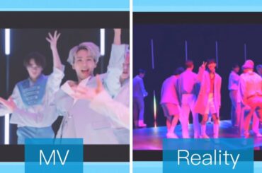 [JO1] Shine a light MV vs Reality (MV Making/MV メイキング)