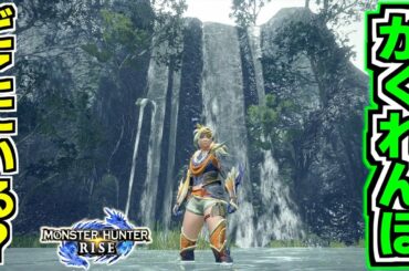 【激ムズ】モンハンライズかくれんぼがムズすぎワロタwwwwww【MHRise】