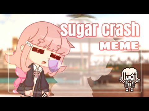 || Sugar crash || meme || Gacha Club|| (!SPOILER WARNING!) ft. Chiaki Nanami