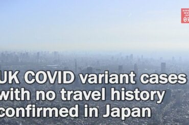 Japan finds UK COVID variant in people with no travel history