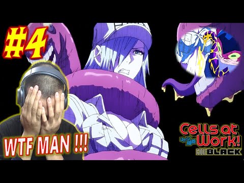 OMG! NOT THE WHITE BLOOD CELLS!!! | Cells at Work Code Black Episode 4 REACTION [はたらく細胞ブラック 4話]