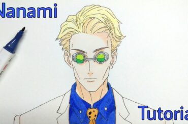 How To Draw "Nanami Kento" [ Jujutsu kaisen  呪術廻戦 ]