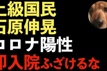 上級国民、石原伸晃コロナ感染！陽性反応！無症状なのに即入院！医療崩壊ベッド埋めてしまう！会食も実施！なぜ特別対応？持病あるならなおさら会食するな！