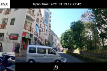 【緊急事態宣言発令中】東京都内移動ライブカメラ【FSX公式】/ Tokyo City Live Camera