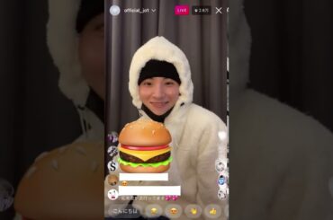 JO1/川西拓実 インスタライブ　ONTACT_WITH_JO1 1/24 チワプー