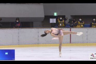 Kaori SAKAMOTO 2021 National Sports Festival SP 坂本花織 国民体育大会 成年女子 ショートプログラム