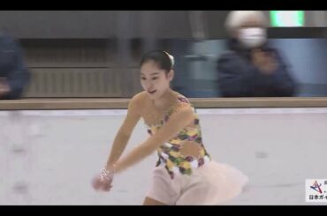 Tomoe KAWABATA 2021 National Sports Festival FS 川畑和愛 国民体育大会 成年女子 フリースケーティング