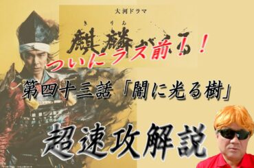 大河ドラマ「麒麟がくる」第43話「闇に光る樹」超速攻解説！ついに本能寺の引き金が引かれた！！